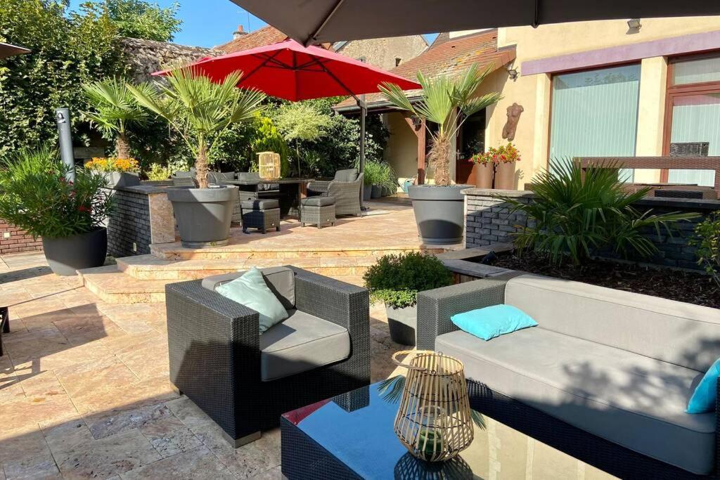 La Tranquillite Au Centre. Apartamento Toulon-sur-Arroux Exterior foto